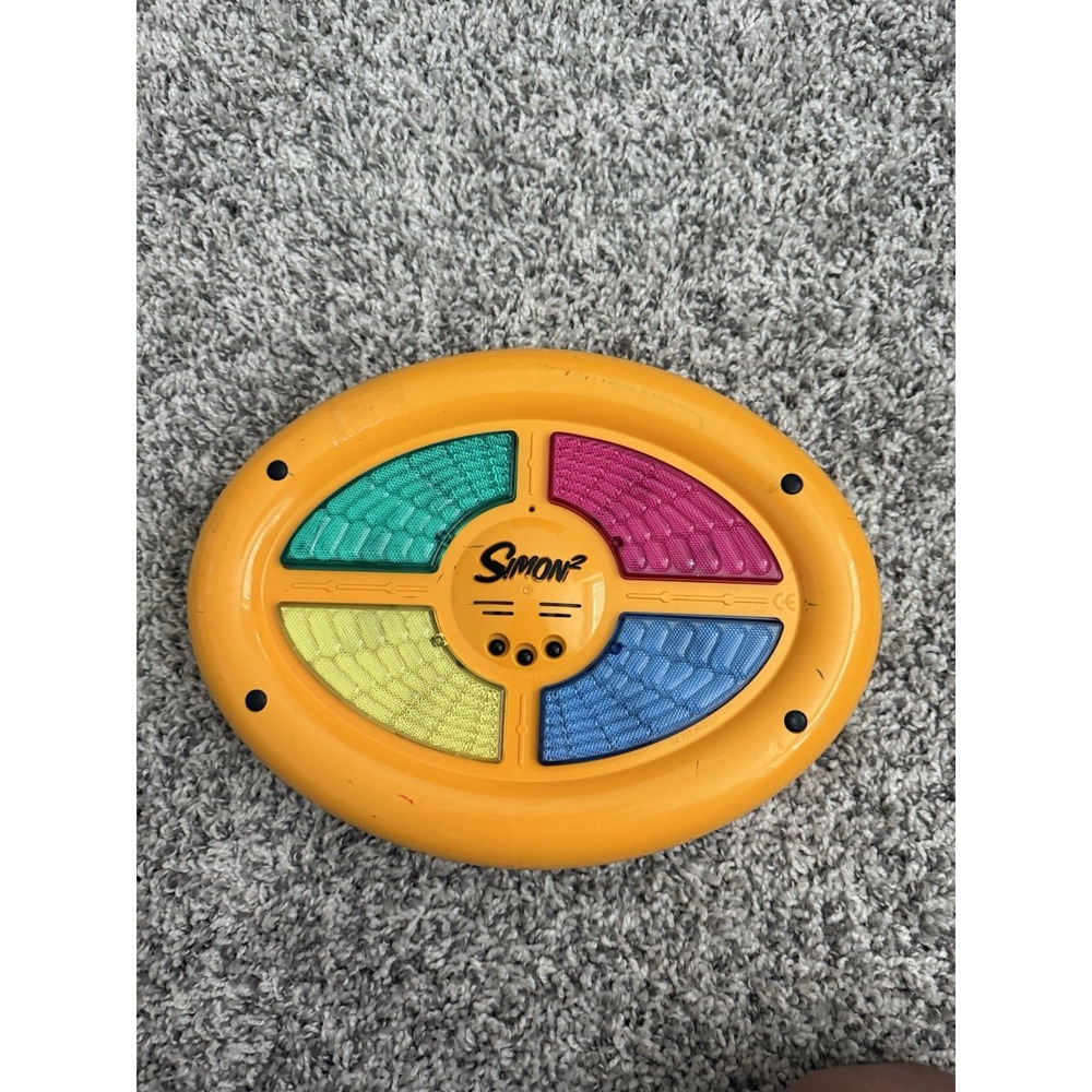 Simon 2 Electronic Memory Matching Game Hasbro Double-Sided Works Perfectly